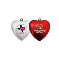 Promotional Heart Shape Christmas Ball